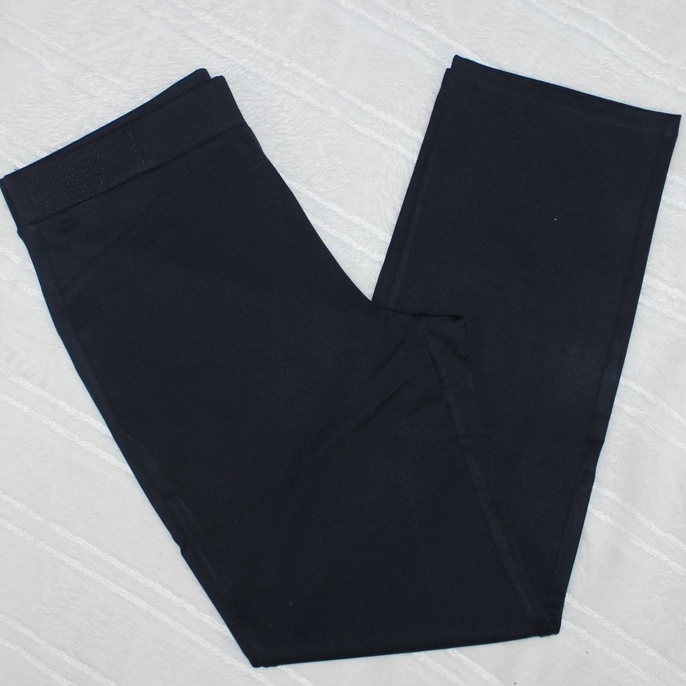 Straight semi-fitted pull-on pant Adult Women XL Navy